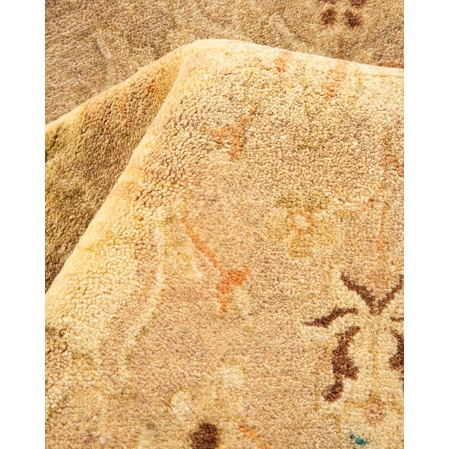 Textile Mogul, One-of-a-Kind Hand-Knotted Area Rug - Light Gray, 6' 2" x 9' 4" For Sale - Image 7 of 8