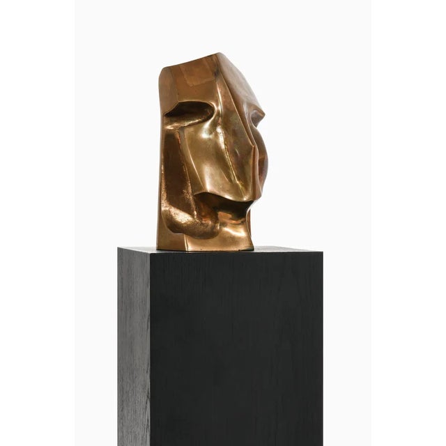 Bronze Sculpture attributed to Pipin Henderson, 1950s For Sale - Image 4 of 5