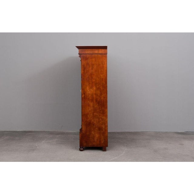 Gründerzeit Wardrobe in Walnut For Sale - Image 5 of 18