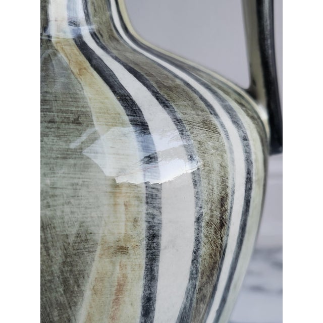 Green Mid-Century Modern Vase, 1960s For Sale - Image 8 of 13