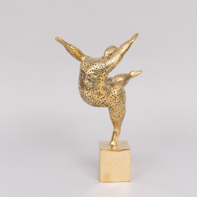 Bronze Ballerina Sculpture from Art People Gallery, 2000s For Sale - Image 6 of 6