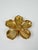 Vintage Brass Metal Flower Ashtray in the style of Gucci with Removable Petals, 1970s For Sale - Image 15 of 17