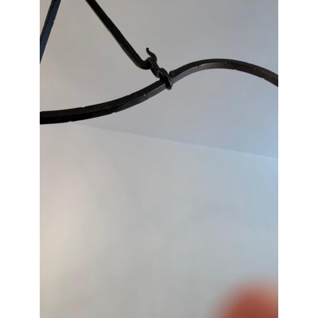 2010s Dennis and Lee Gothic Iron Chandelier For Sale - Image 5 of 7