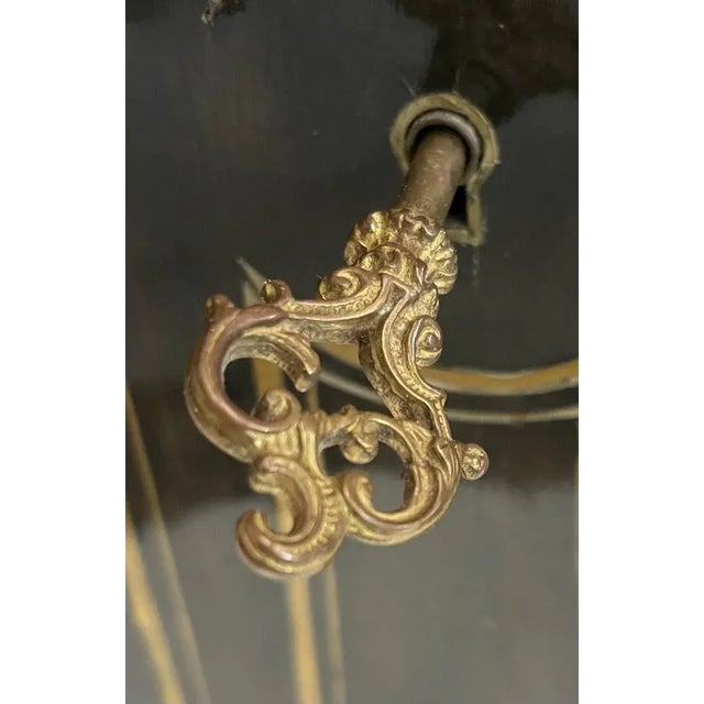 Blackened Wood Cabinet Napoléon 3 For Sale - Image 10 of 11