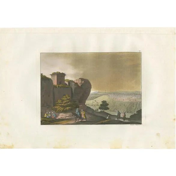 Ferrario, The Tomb in the Valley of Jehoshaphat, 1831, Print For Sale