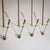 Set of Four Brass Wall Candle Holders Mod. 607 by Pierre Forssell for Skultuna, 1970s For Sale In New York - Image 6 of 8