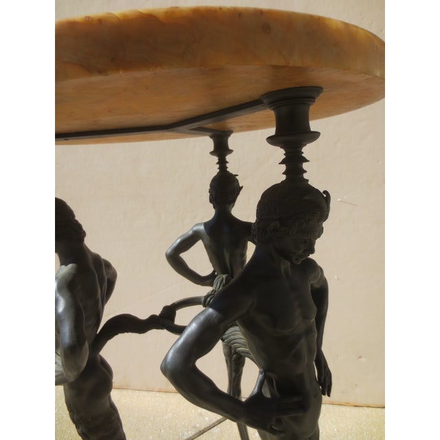 Grand Tour Bronze Satyr Tripod Table For Sale - Image 15 of 15
