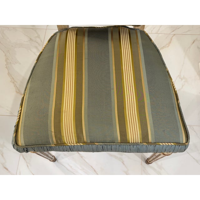 Vintage Heritage "Grand Tour" Neoclassical Revival Cane Back Desk Chair, Side Chair, Hall Chair, Circa 1960s For Sale - Image 14 of 18