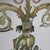 Metal Antique Brass & Marble Girandole Candelabra with Basket of Flowers, Circa 1890 For Sale - Image 7 of 9