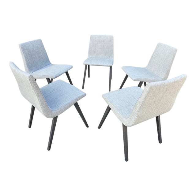 Ligne Roset Dining Chairs Set of 5 For Sale