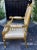 Antique 18th C Louis XVI Giltwood Fauteuil Arm Chair For Sale - Image 4 of 6