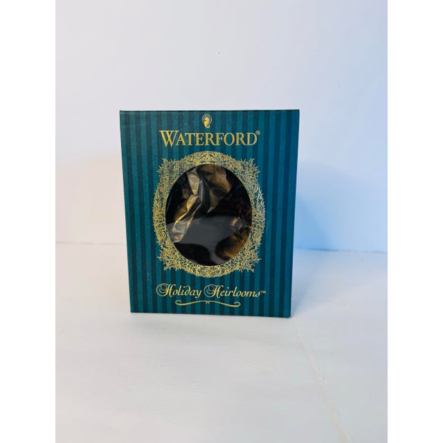 1990s Waterford 1999 Nostalgic Collection Silent Night Chapel Ornament W/ Box For Sale - Image 5 of 7