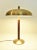 Swedish Modern Brass and Leather Table Lamp by Einar Bäckström, 1930s For Sale - Image 9 of 13