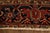 Textile Vintage Heriz Hand Tied Persian Rug 90'" X 123" For Sale - Image 7 of 18
