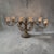 Rustic European Low Profile Candelabra Centerpiece For Sale - Image 3 of 10