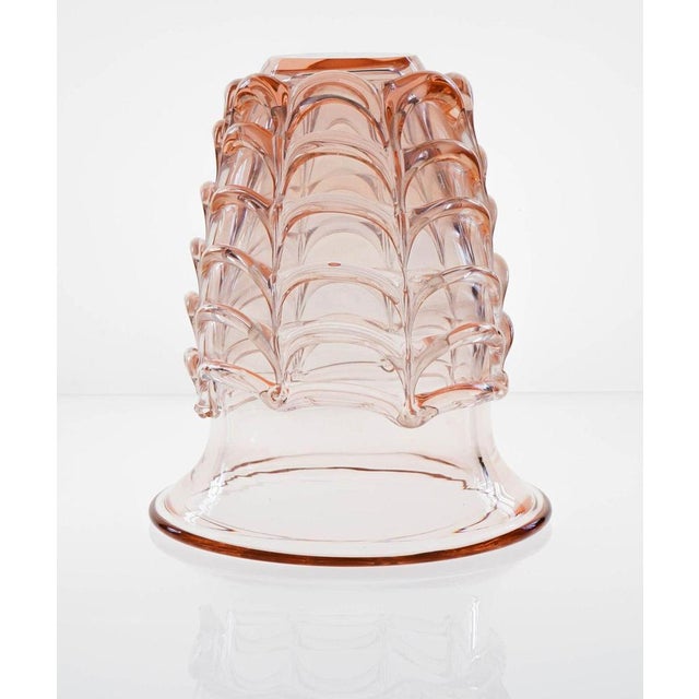 Glass Large Murano Glass Rose Vase or Ice Bucket from Seguso Vetri d'Arte, 1960s For Sale - Image 7 of 18