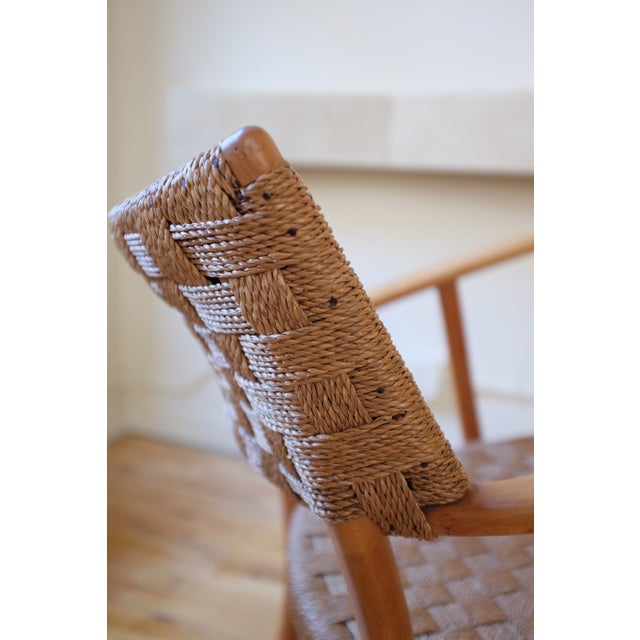 1930's Rope Chair Attributed to Karl Schrøder For Sale - Image 10 of 12