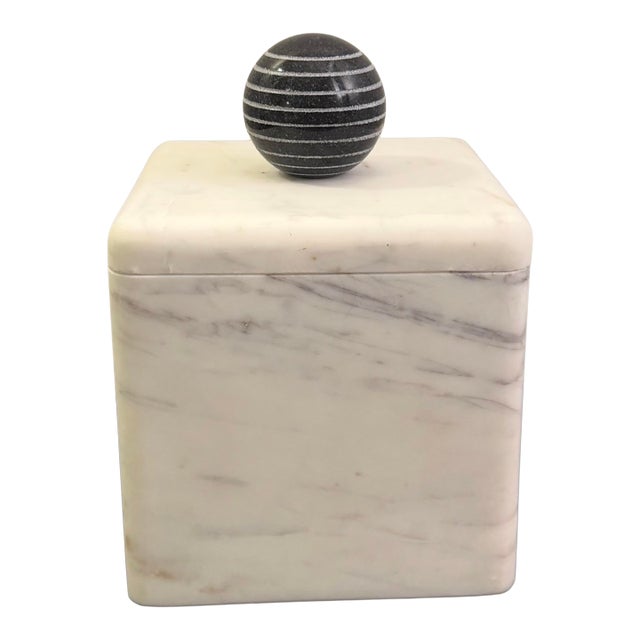 La Boite Solid Marble Box by Citizen Artist for Global Views For Sale