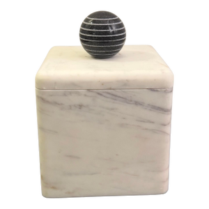 La Boite Solid Marble Box by Citizen Artist for Global Views