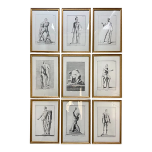 Greek Gods & Men Set of 9 Prints