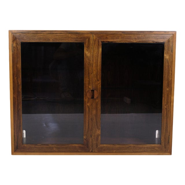 DanishDisplay Cabinet in Rosewood, 1960s For Sale