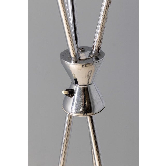 Three-Arm Floor Lam from Lidokov, Czechoslovakia, 1960s For Sale - Image 4 of 12