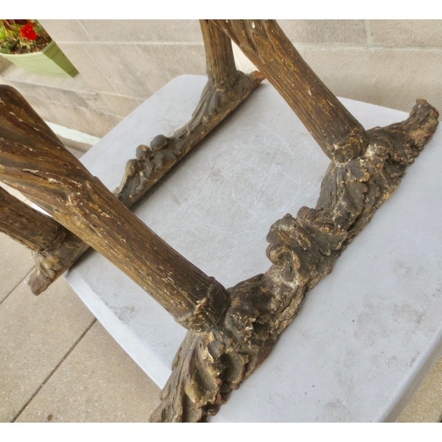 18th Century French X Folding Stool Frame For Sale In New York - Image 6 of 17