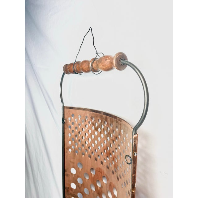 Wood Curtis Jere Oversized Cheese Grater Wall Sculpture For Sale - Image 7 of 10