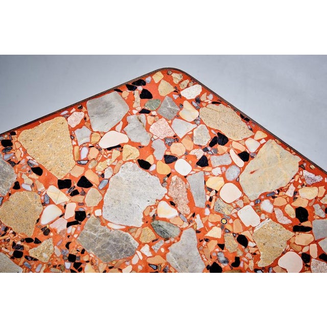 Hand-Crafted Terrazzo Coffee Table by Felix Muhrhofer For Sale - Image 11 of 15
