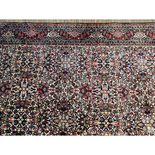 Middle Eastern Rug in Pure Wool For Sale - Image 10 of 11