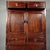 1990s Chinese Huanghuali Wood Miniature Cabinet With Brass Hardware For Sale - Image 4 of 6