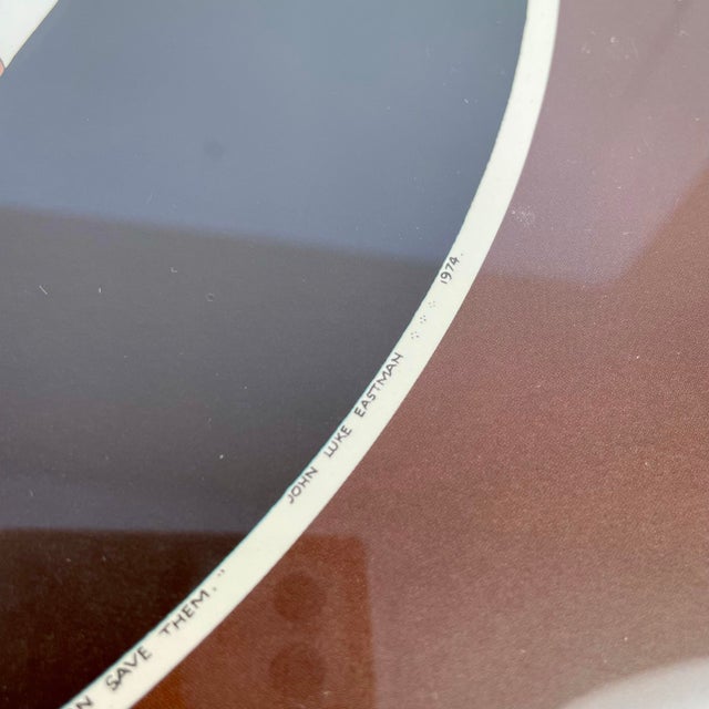 Vintage John Luke Eastman Signed Framed Matted 1974 “i Rescue All” For Sale In Palm Springs - Image 6 of 12