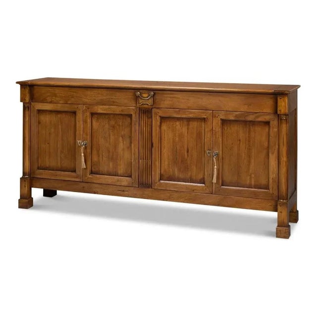 Traditional Caracole Credenza in Cline by Sarreid LTD For Sale - Image 3 of 12