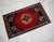 1970s Small Rug, Entry Decor, Bath Mat, Kitchen Accent, Turkish Rug, Door Mat, Lundry Room Decor 1'10" X 3'3" For Sale - Image 6 of 14
