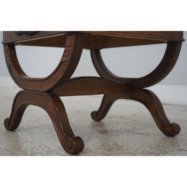 Age: Approx: 30 Years Old Details: Regency Style Walnut Finish Fine Carved Details High Quality Construction Nice...