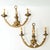 Gold Large Vintage Anchor Wall Lights in Brass, 1950s, Set of 2 For Sale - Image 8 of 8