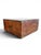 Mid-Century Modern Burr Maple Campaign Drawers with Brass Motifs, 1970, Set of 2 For Sale - Image 3 of 18