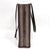 Fendi 1990s Black PVC Pequin Striped Pattern Shoulder Bag by Fendi Rome For Sale - Image 4 of 15