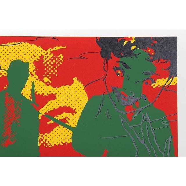 Pop Art Jerry Kearns, "Detente" Jerry Kearns Pop Art Silkscreen Screenprint, 1992 For Sale - Image 3 of 4