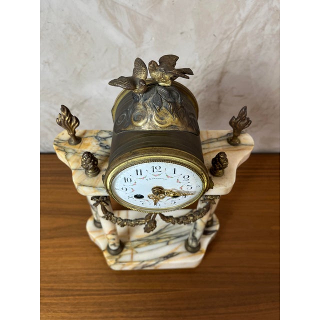 Louis XVI Style Clock, 1890s For Sale - Image 15 of 18