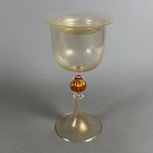 A set of extraordinary refinement and sacredness, this liturgical chalice and matching saucer embodies the excellence and...