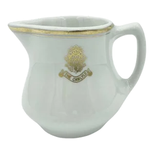 Vintage the Carlyle Hotel New York Nyc White Coffee Creamer
