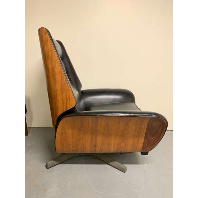 1960s Vintage Raymond Loewy For Barcalounger Reclining Lounge Chair Chairish