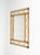 Mid-Century French Riviera Curved Bamboo and Rattan Wall Mirror, Italy, 1970s For Sale - Image 6 of 11