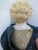 Antique German Colonial China Head Leather & Bisque Blonde Hair Blue Eye Doll For Sale - Image 9 of 12
