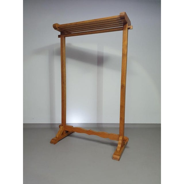 Oak Floor Coat Rack For Sale - Image 12 of 18