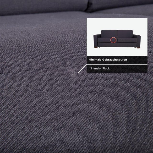 MR 837 2-Seater Sofa in Anthracite Fabric from Musterring For Sale - Image 14 of 18