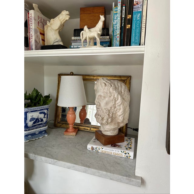 Vintage Sculpture of an Ancient Bard For Sale - Image 11 of 11