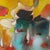 This is a one of a kind original abstract painting on wood panel by Southern California artist, Daniel Ketelhut. Its...