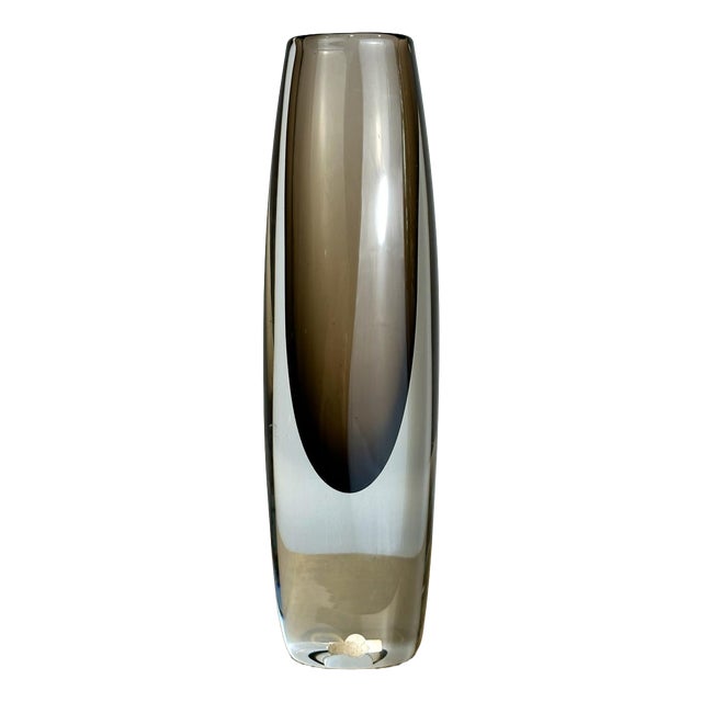 Vintage Vase by Asta Strömberg for Strömbergshyttan, 1960s For Sale